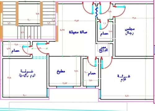 شقة ب 3 غرف بطحاء قريش، مكة المكرمة