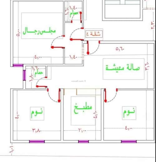 شقة ب 3 غرف الجامعة، مكة المكرمة