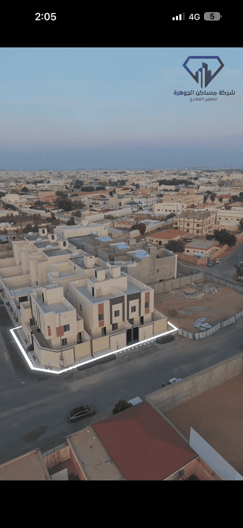 فيلا 261 متر مربع شمالية على شارع 20م ريحه، الطائف