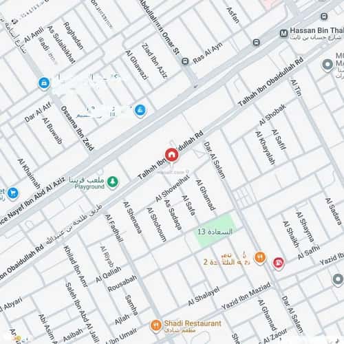 Building 1750 SQM Facing East As-Saadah, East Riyadh, Riyadh