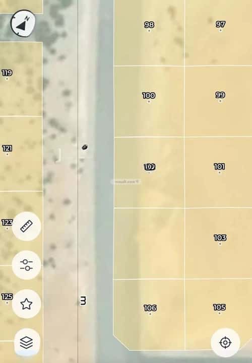 أرض 400 متر مربع غربية على شارع 20م حي قرطبة - بقيق، بقيق