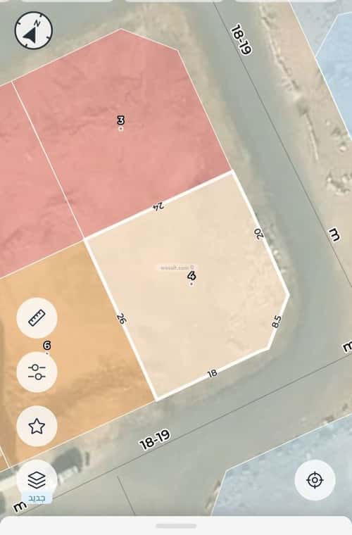 Land 606 SQM Al Salam, Madinah