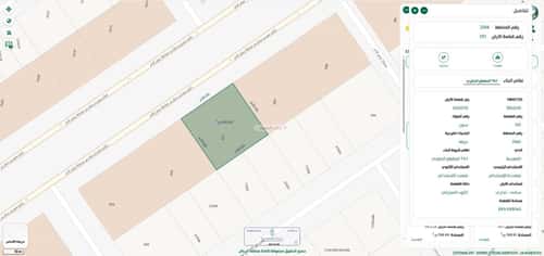 أرض 900 متر مربع شمالية على شارع 40م المهدية، غرب الرياض، الرياض