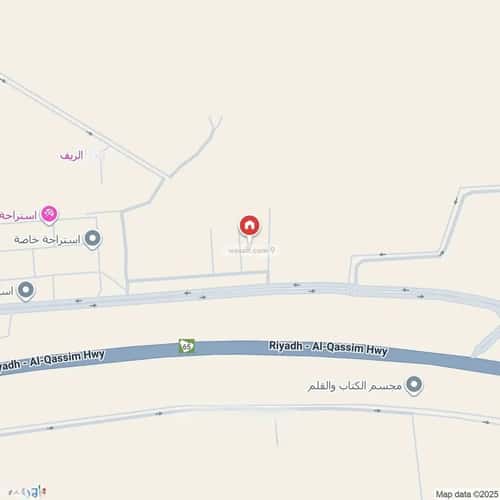 أرض 620 متر مربع غربية على شارع 15م المنتزة، الغاط