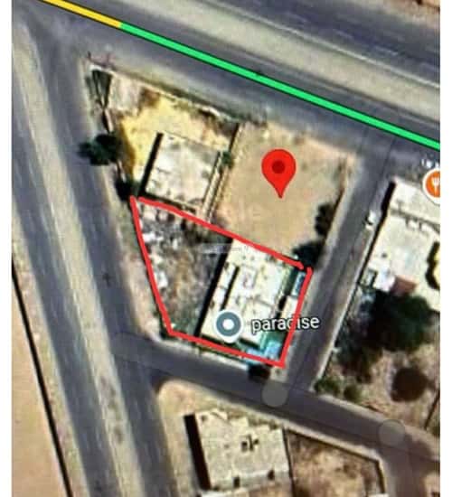 Rest House 1230 SQM Facing 3 Streets on 30m Width Street Alabdiah, Makkah Al Mukarramah