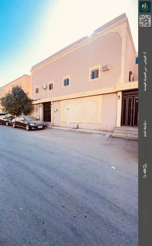 Villa 400 SQM Facing East on 15m Width Street Middle Al-Uraija, West Riyadh, Riyadh