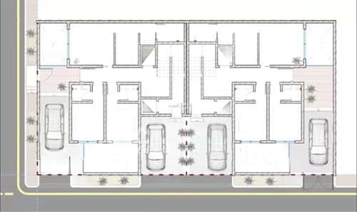 فيلا 198 متر مربع جنوبية على شارع 30م الياسمين، شمال الرياض، الرياض