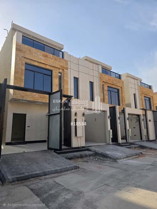 Villa 264 SQM Facing East on 18m Width Street An-Nahdah, East Riyadh, Riyadh