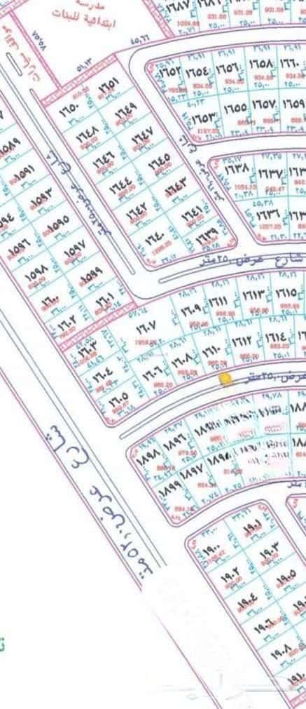 Land 428 SQM Facing East on 16m Width Street Al-Najma, North Jeddah, Jeddah