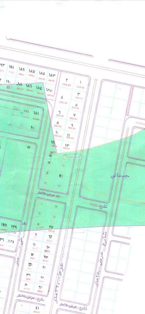 أرض 900 متر مربع جنوبية على شارع 16م الفرقان، شمال جدة، جدة