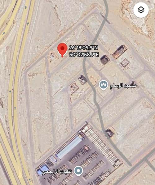 Land 332 SQM Facing South on 13m Width Street Al Wisam, Alzahran