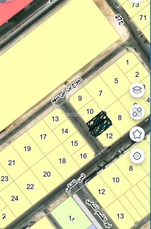 Land 519 SQM Facing West on 15m Width Street Al Manar, Aldammam