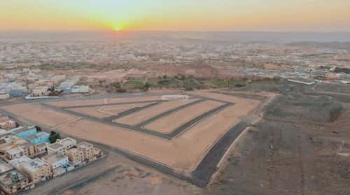 Land 501 SQM Facing North on 15m Width Street Al Wasat District, Alttayif