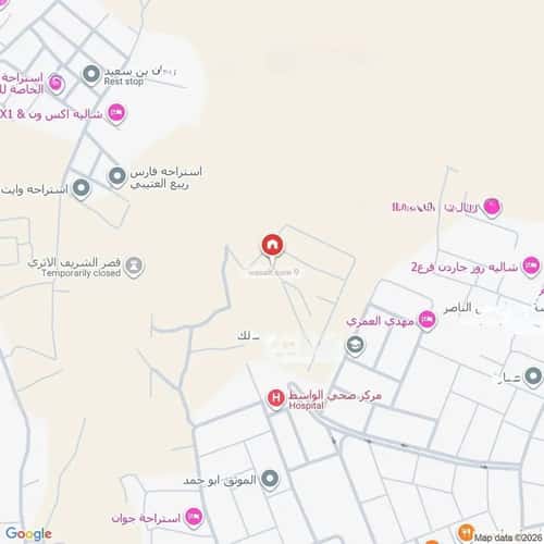 أرض 501 متر مربع شمالية على شارع 15م الواسط، الطائف