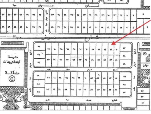 Land 800 SQM Facing North on 30m Width Street Al Suqoor, Al Ahsa