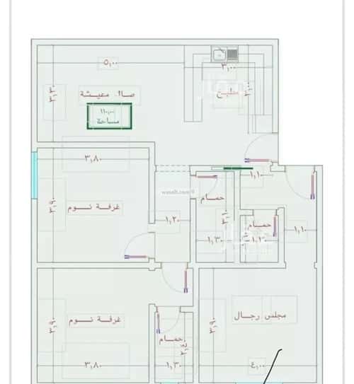 Apartment with 3 Bedrooms Al Swaryee, North Jeddah, Jeddah