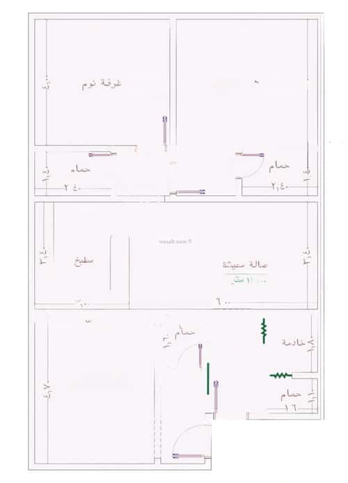 Apartment with 3 Bedrooms Al Swaryee, North Jeddah, Jeddah