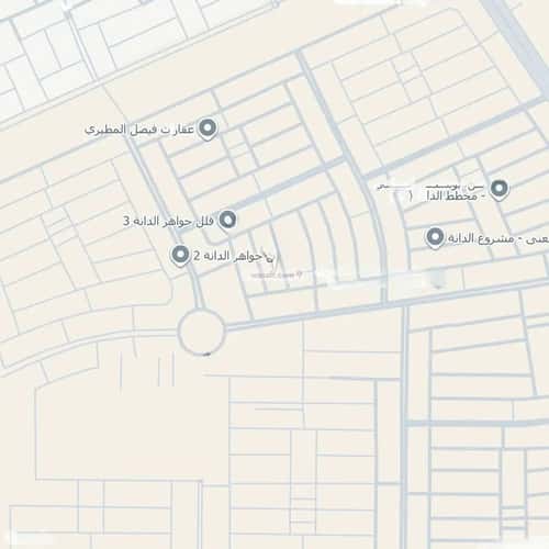 Villa 230 SQM Facing West on 20m Width Street Al Dana, Al Ahsa