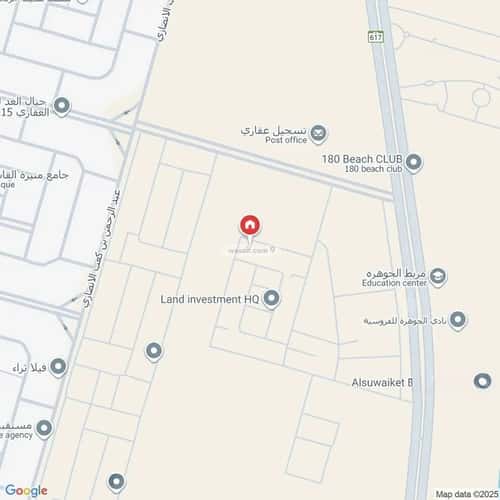 Villa 520 SQM Facing West on 20m Width Street Al Lo'A Lo'A, Khobar
