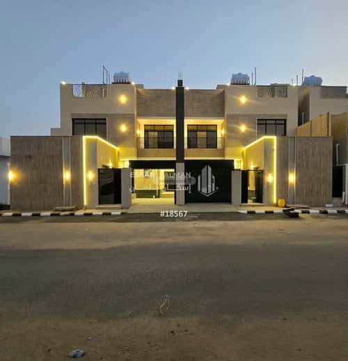 Villa 389 SQM Facing North on 25m Width Street Alshamehalgadeed, Makkah Al Mukarramah