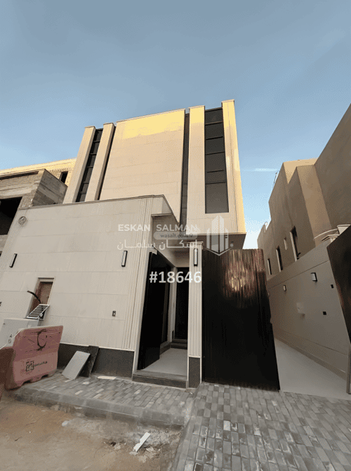 Villa 300 SQM Facing West on 15m Width Street Ar-Rimal, East Riyadh, Riyadh