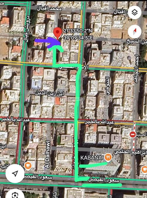 Land 607 SQM Facing West on 8m Width Street Al Rawdhah, North Jeddah, Jeddah