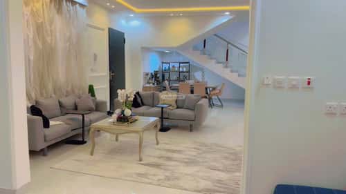 فيلا مفروشة 400 متر مربع واجهة شرقية الحزم، غرب الرياض، الرياض