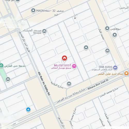 فيلا 587 متر مربع واجهة جنوبية بغرفة النرجس، شمال الرياض، الرياض