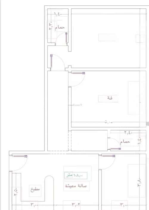 شقة بغرفتين الجامعة، جنوب جدة، جدة