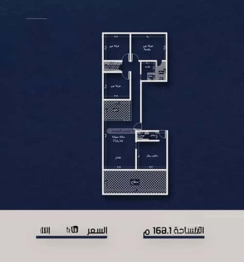 شقة ب 4 غرف النعيم، شمال جدة، جدة