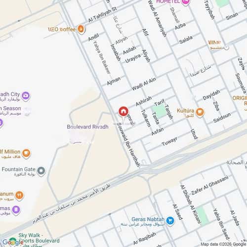 شقة بغرفتين حطين، شمال الرياض، الرياض