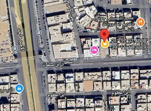 أرض 690 متر مربع شمالية على شارع 25م المروة، شمال جدة، جدة
