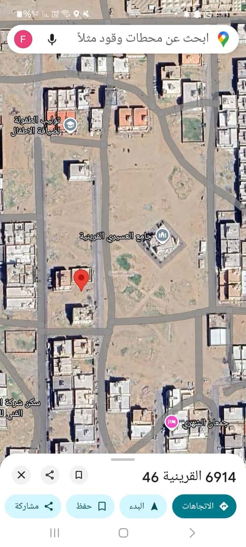 أرض 400 متر مربع شرقية على شارع 16م القرينية، جنوب جدة، جدة