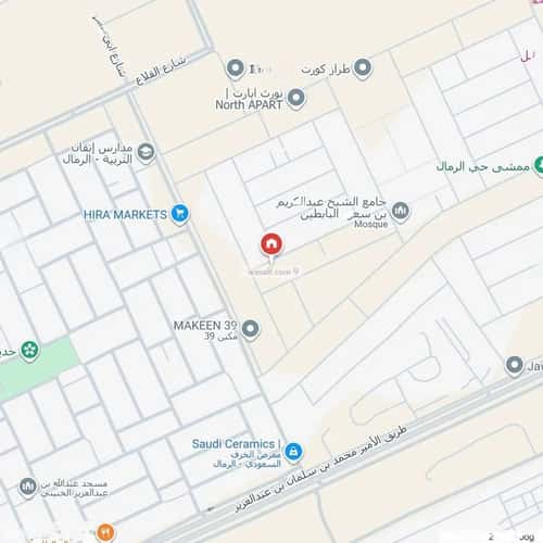 فيلا 312 متر مربع شمالية على شارع 15م الرمال، شرق الرياض، الرياض