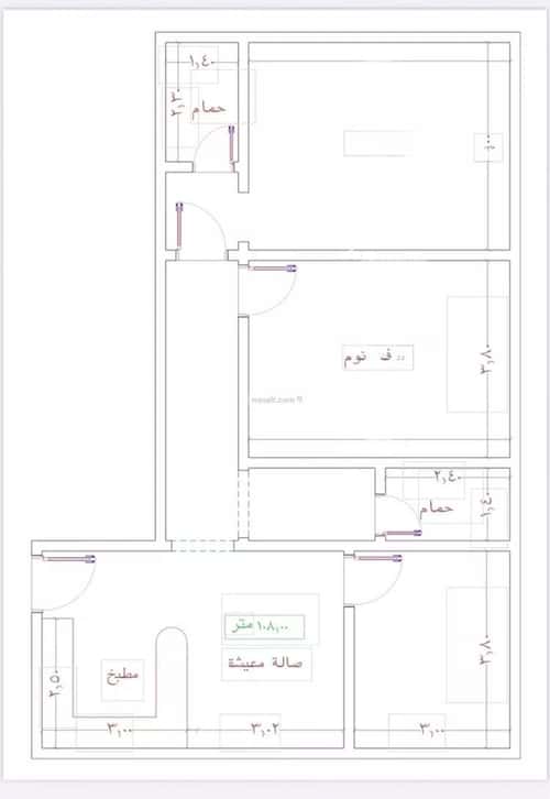 شقة بغرفتين الجامعة، جنوب جدة، جدة