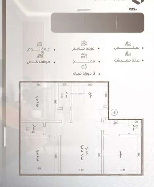 Apartment with 3 Bedrooms Al Naeem, North Jeddah, Jeddah