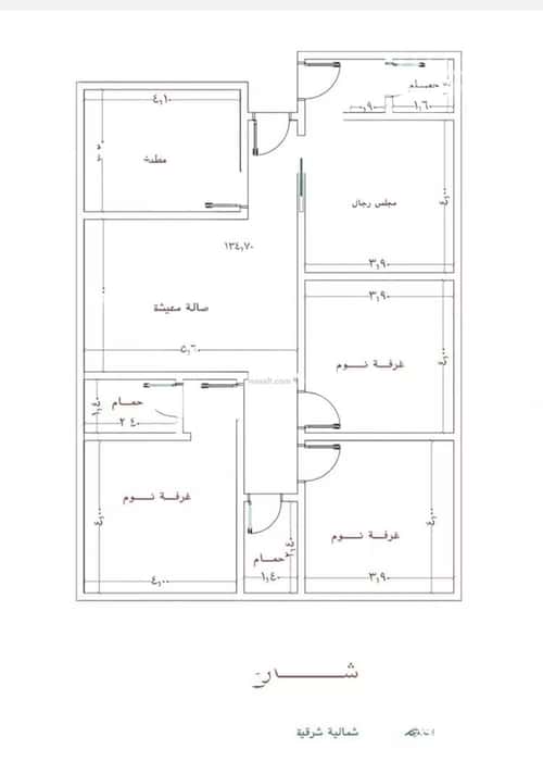شقة ب 4 غرف الفيصلية، شمال جدة، جدة