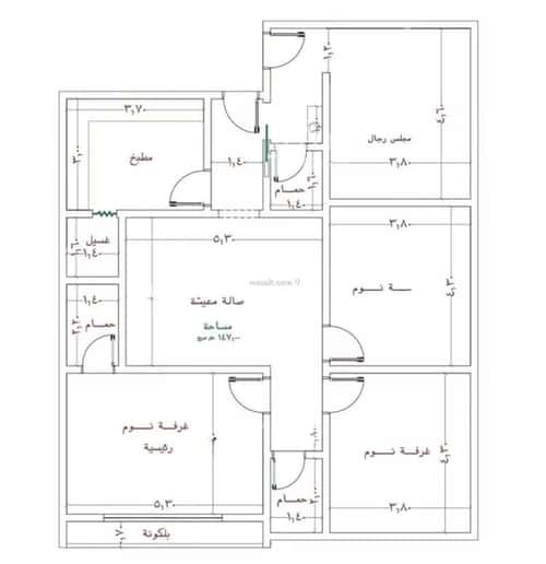 Apartment with 5 Bedrooms Al Swaryee, North Jeddah, Jeddah