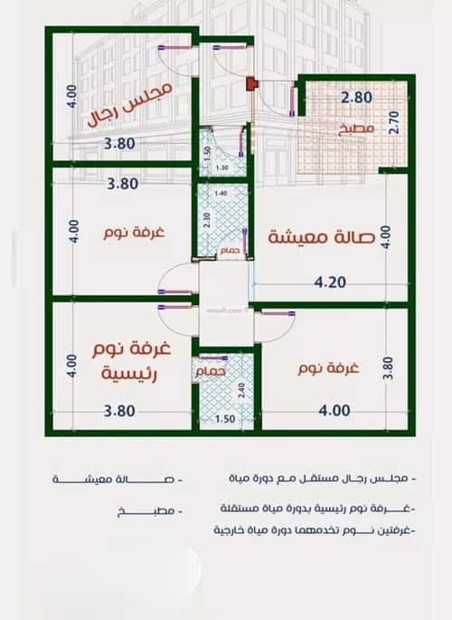 Apartment with 3 Bedrooms Al Rabbwah, North Jeddah, Jeddah