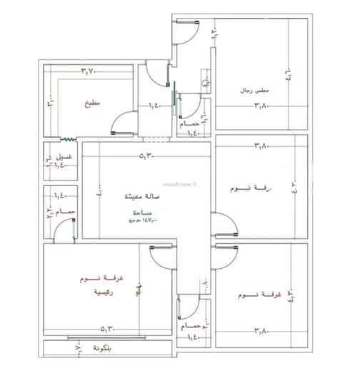 Apartment with 5 Bedrooms Al Swaryee, North Jeddah, Jeddah