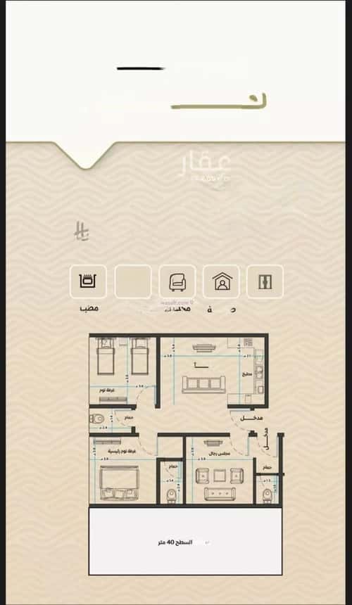 Apartment with 3 Bedrooms Meshrefah, North Jeddah, Jeddah