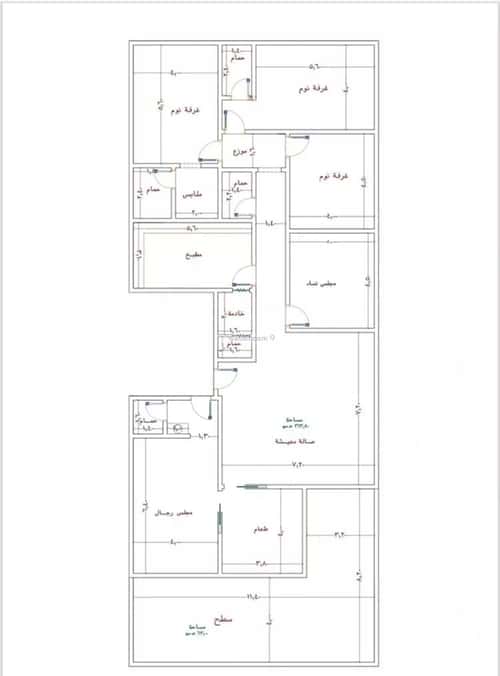 Apartment with 6 Bedrooms Al Swaryee, North Jeddah, Jeddah