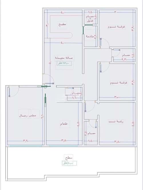 شقة ب 5 غرف الصواري، شمال جدة، جدة