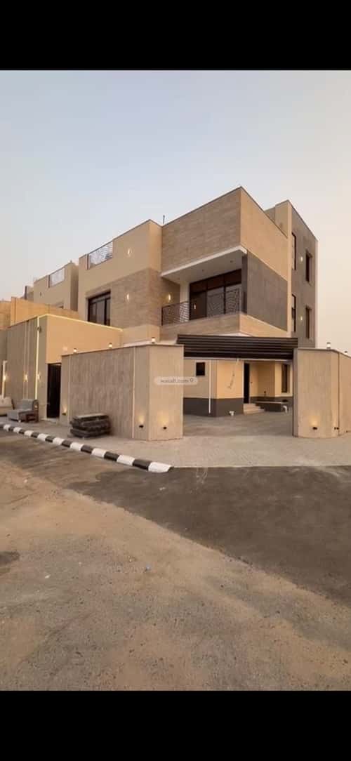 Villa 389 SQM Facing North on 25m Width Street Alshamehalgadeed, Makkah Al Mukarramah