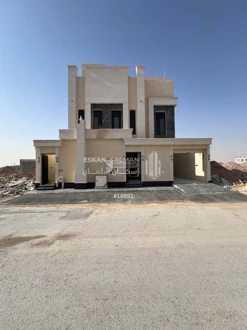 Villa 247 SQM Facing North on 20m Width Street Al-Janadriyah, East Riyadh, Riyadh
