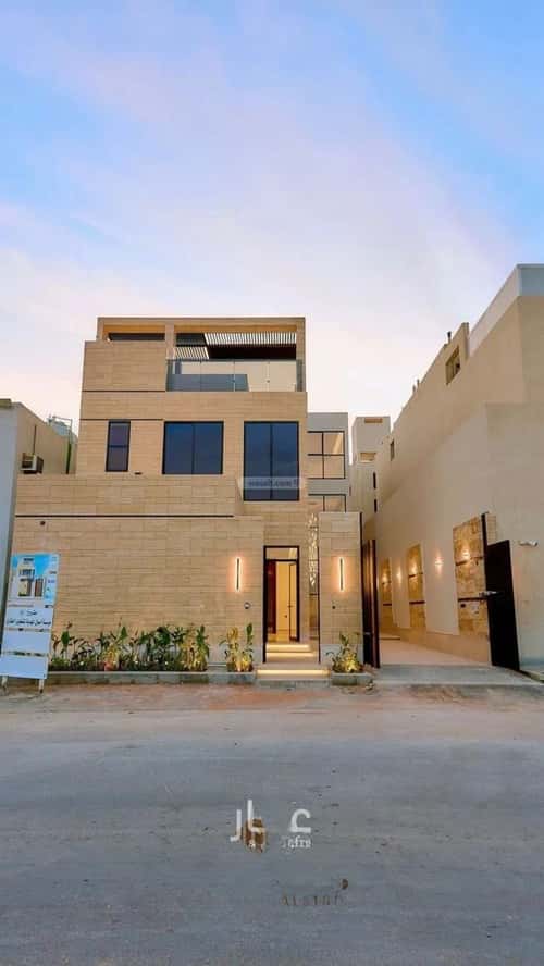 Villa 450 SQM Facing East on 20m Width Street Al-Mahdiyah, West Riyadh, Riyadh