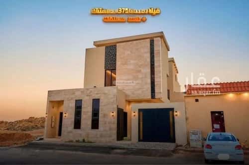 Villa 633 SQM Facing East on 20m Width Street Al-Mahdiyah, West Riyadh, Riyadh