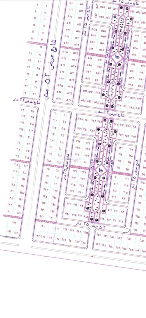 Land 294 SQM Facing North West on 25m Width Street Al-Shuwaidi, North Jeddah, Jeddah