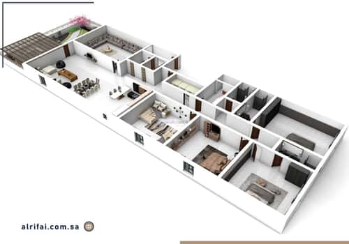 5 bedroom apartment in Al Salamah