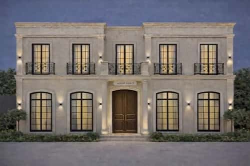 فيلا 875 متر مربع غربية على شارع 15م الملقا، شمال الرياض، الرياض